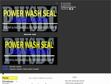 Tablet Screenshot of powerwashsealofbergencounty.com